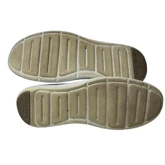 Cole Haan Grandsport Journey Rock Ridge Knit Sneakers Mens 11.5 M Beige Shoes