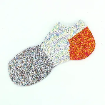 Colourful Hemp Cotton Sneaker Socks