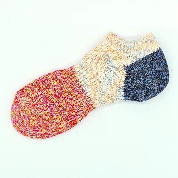 Colourful Hemp Cotton Sneaker Socks