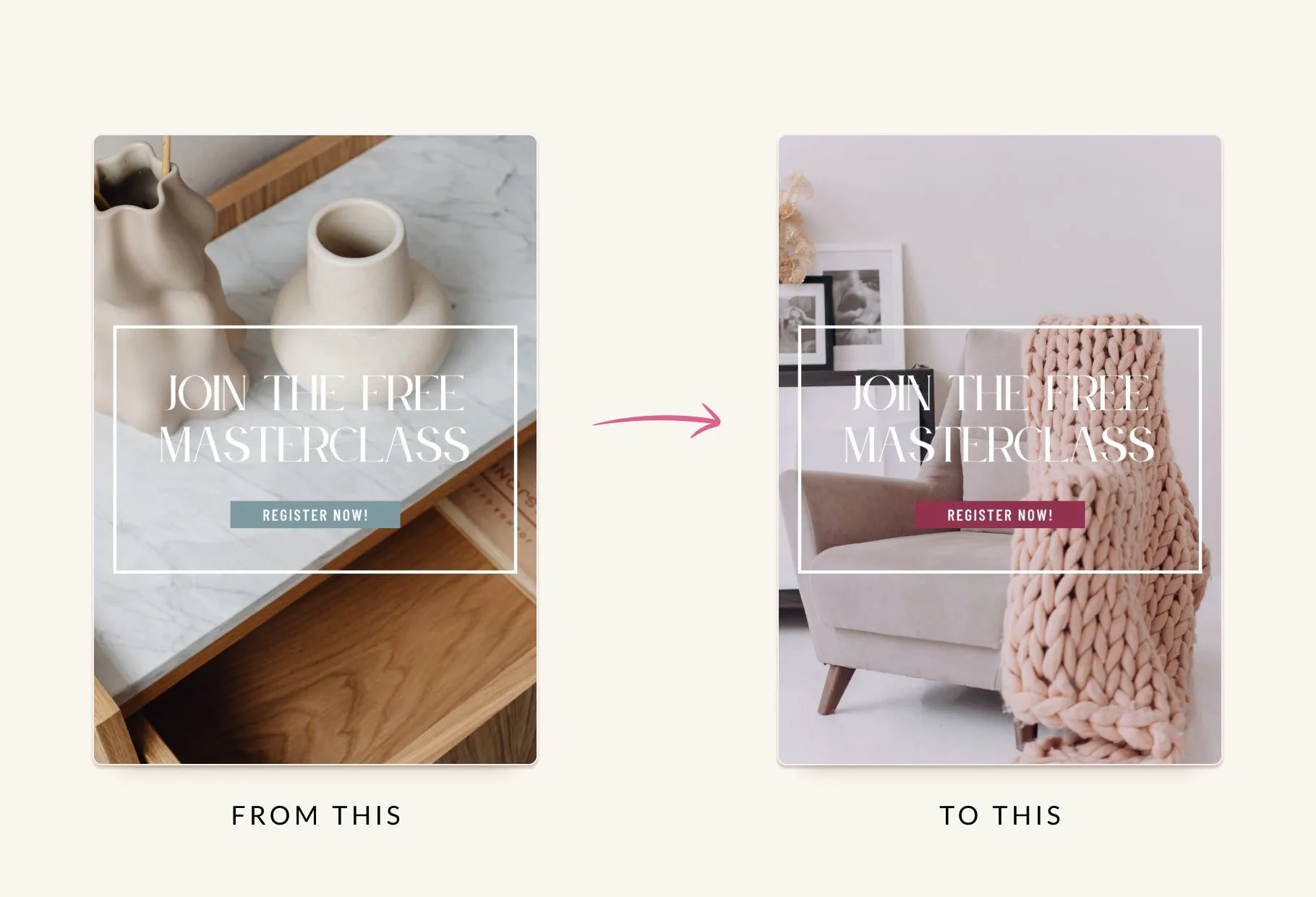 Course Launch Instagram Promotional Canva Templates