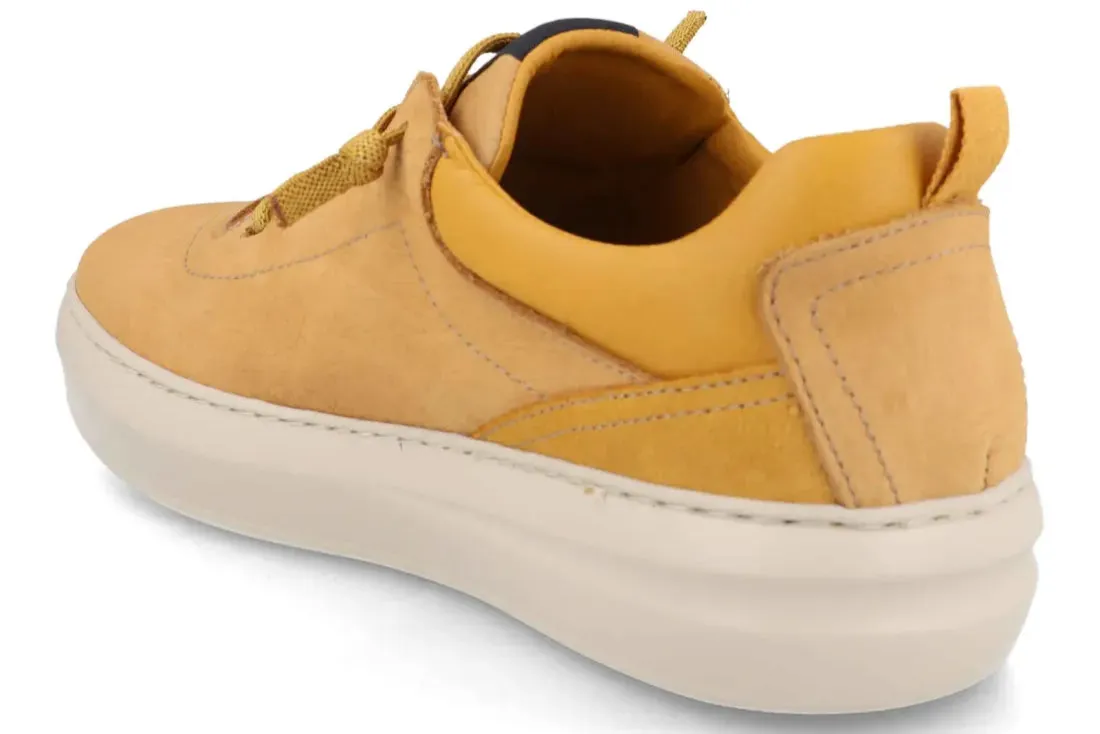 Cupsol Trainers - Mustard Yellow