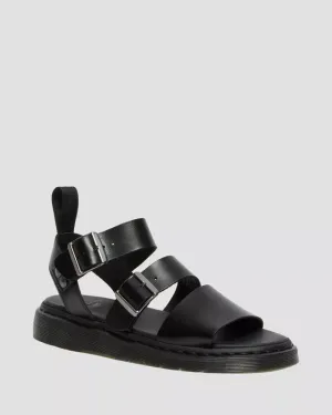 Dr Martens Gryphon Brando Leather Strap Sandals