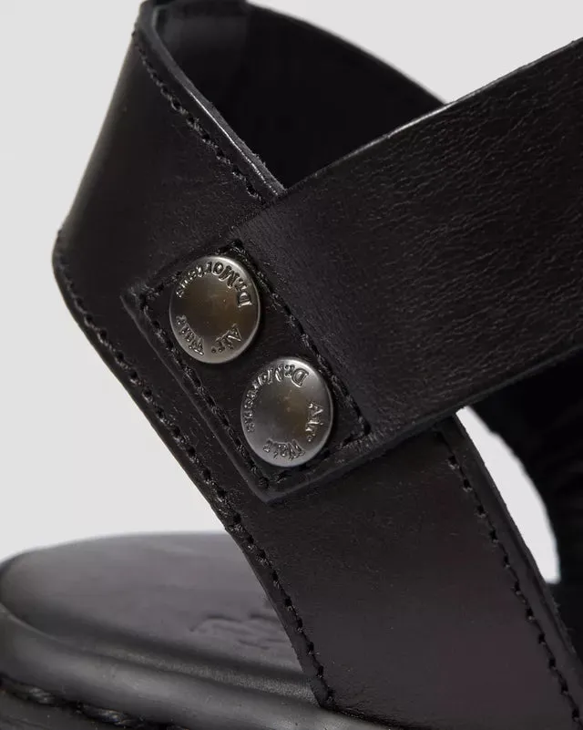 Dr Martens Gryphon Brando Leather Strap Sandals