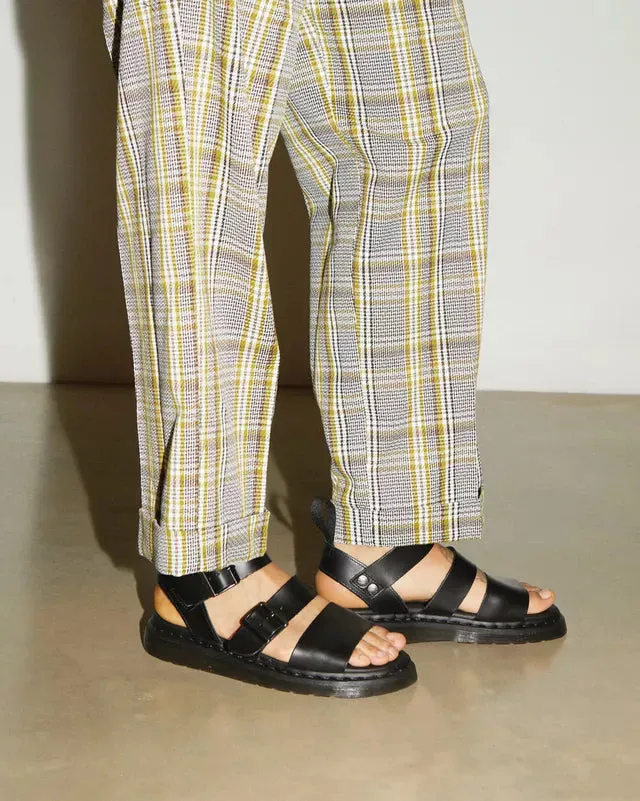 Dr Martens Gryphon Brando Leather Strap Sandals