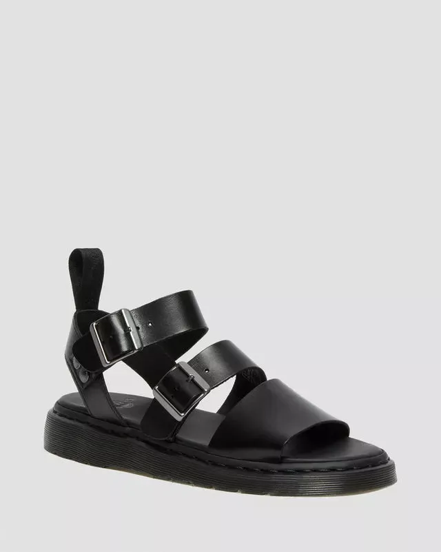 Dr Martens Gryphon Brando Leather Strap Sandals