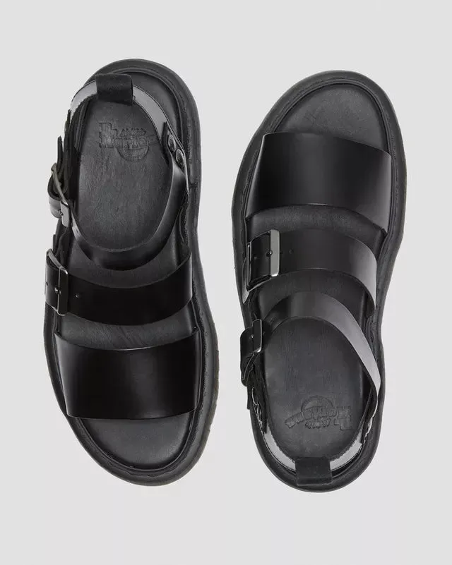 Dr Martens Gryphon Brando Leather Strap Sandals