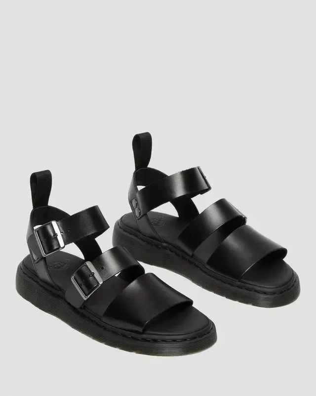 Dr Martens Gryphon Brando Leather Strap Sandals