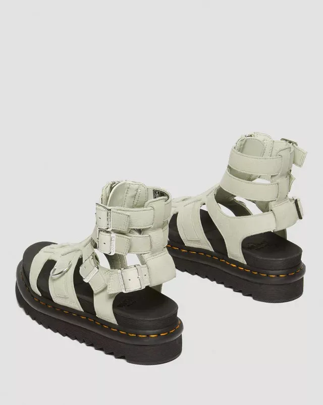 Dr Martens Olson Gladiator Sandals Smoked White Mint