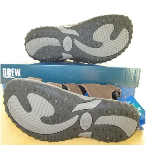 Drew Mason 2665 Fisherman Sandals - Brown Nubuck