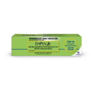EpiPen Junior Adrenaline 150mcg/0.3mL Auto-Injector