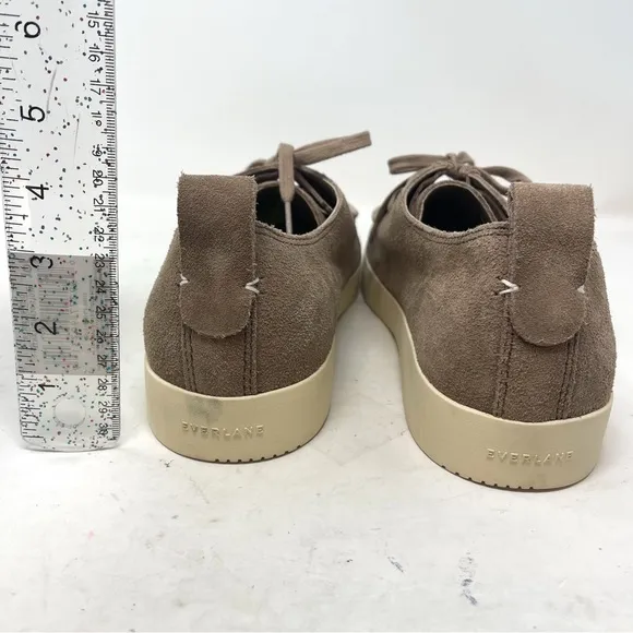 Everlane The Desert Shoe in Sepia Suede Taupe Size 12 Genuine suede