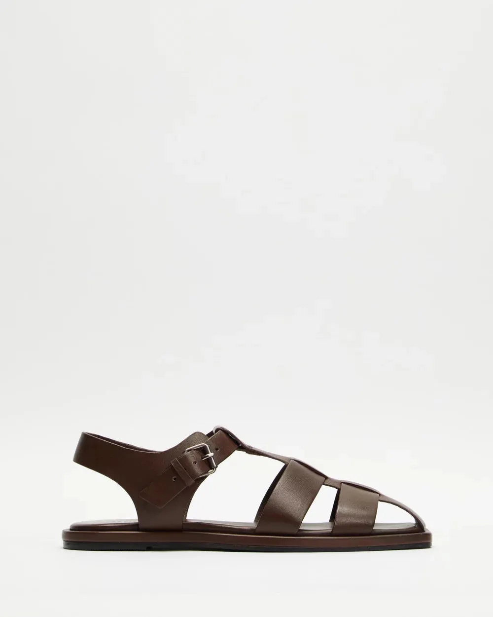 Fisherman Sandal - Dark Brown