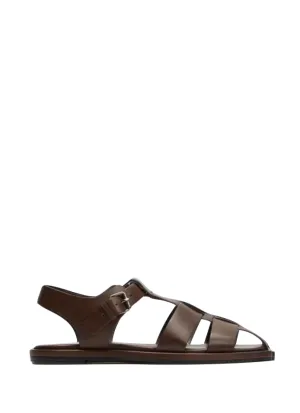 Fisherman Sandal - Dark Brown