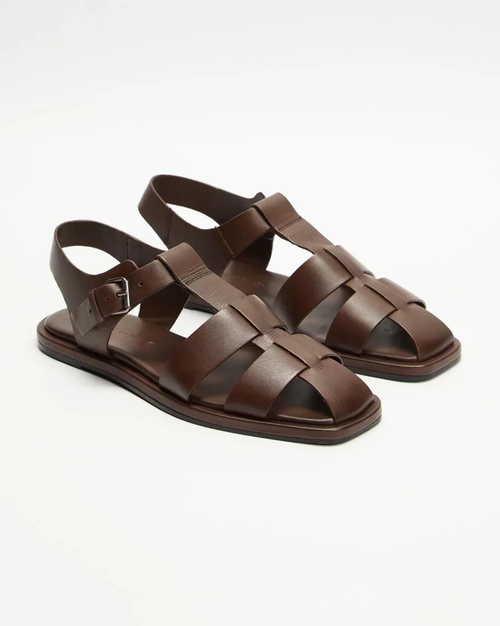 Fisherman Sandal - Dark Brown