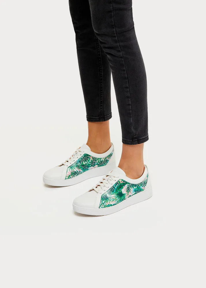 FitFlop RALLY Jungle Print Trainers