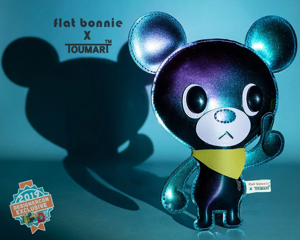 Flat Bonnie x Touma Collaboration - DesignerCon 2019 Exclusive - Hitch Bear plush