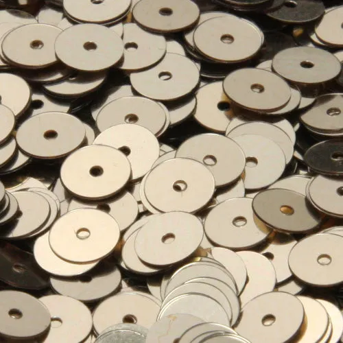 Flat Round Sequin #202 Gold (Metallic)