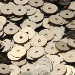 Flat Round Sequin #202 Gold (Metallic)