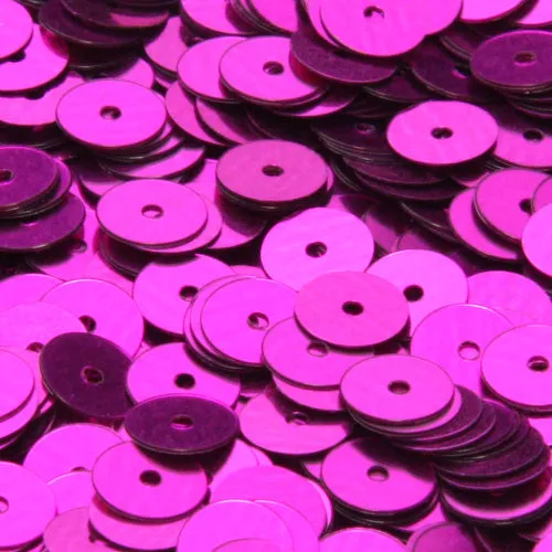 Flat Round Sequin #216 Dark Purple (Metallic)