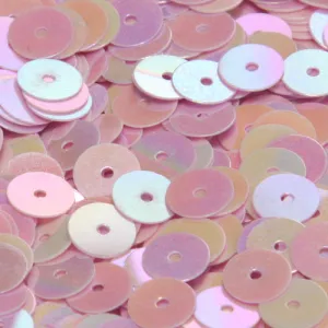 Flat Round Sequin #519 Light Purple (Opaque Iris)