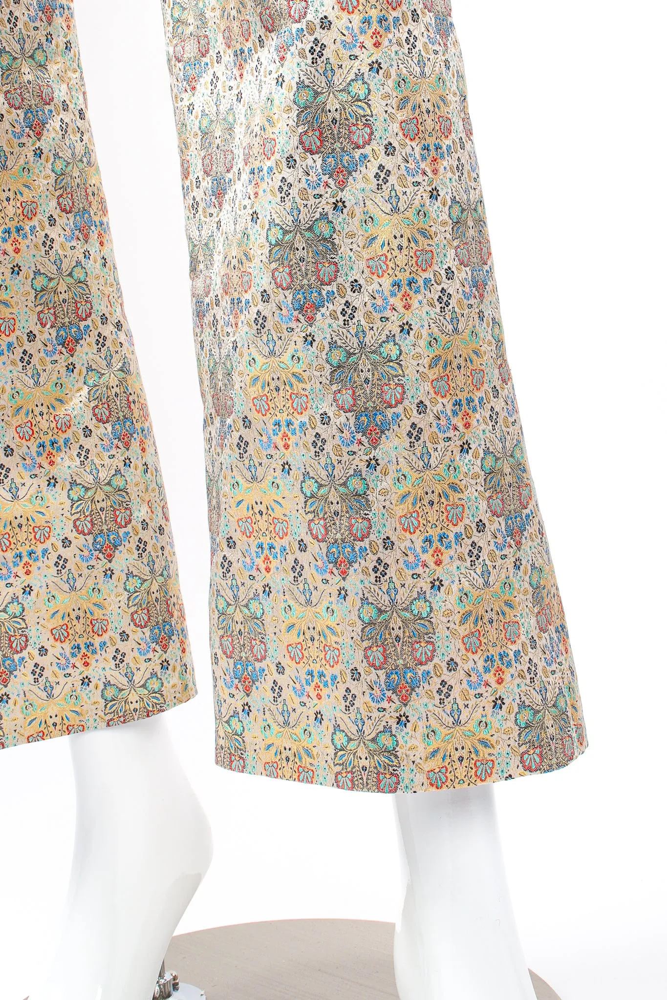 Floral Butterfly Brocade Pant