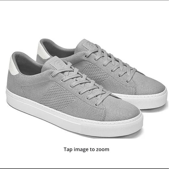 GREATS Men’s Royale Knit Sneakers in Gray.