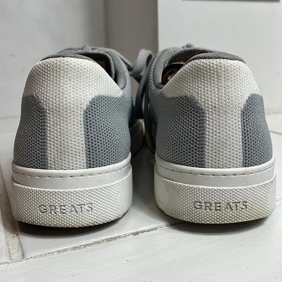 GREATS Men’s Royale Knit Sneakers in Gray.