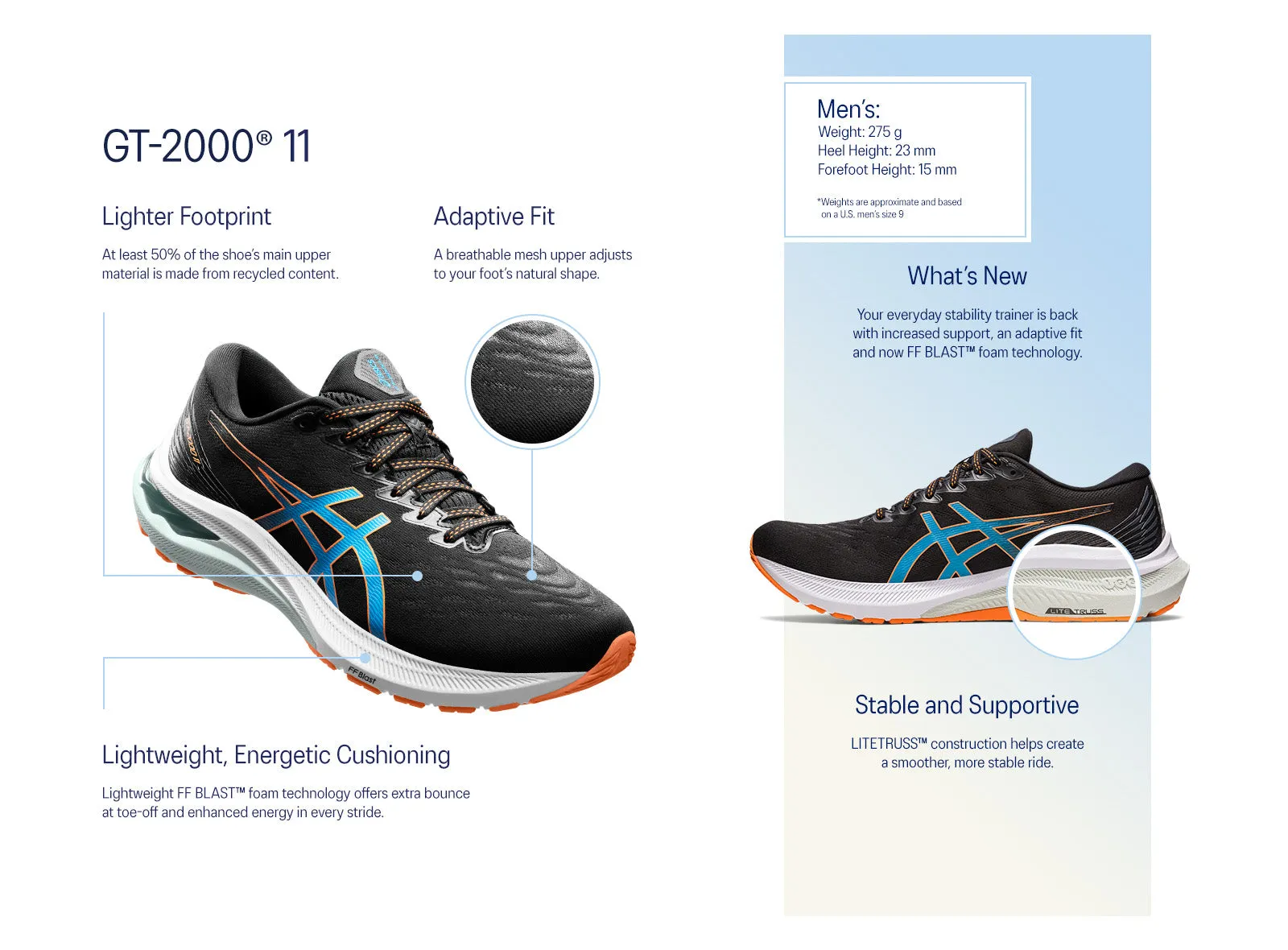 GT-2000 11 (Men's) - Past Season