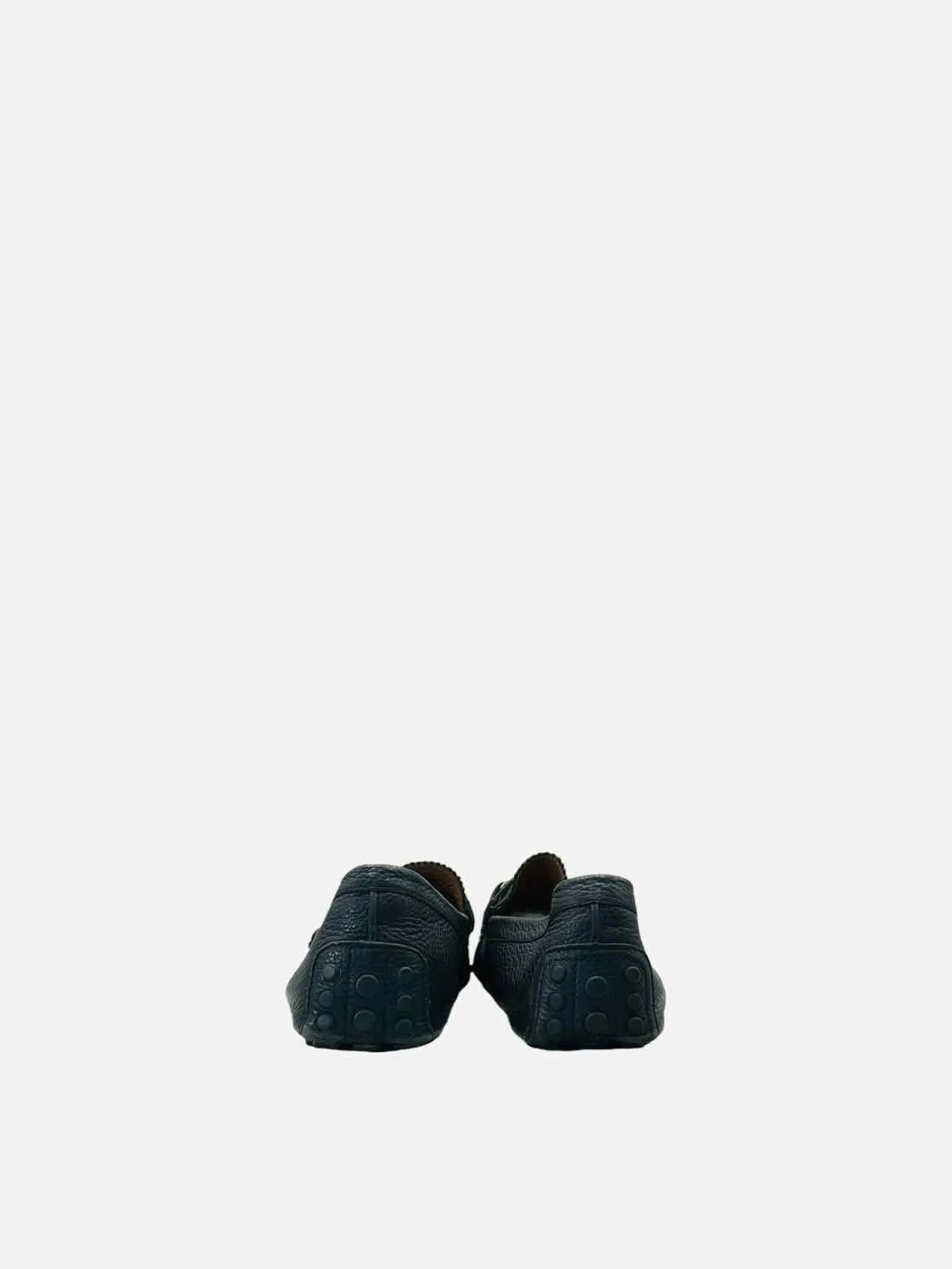 GUCCI Driving Shoe Black Loafers 12