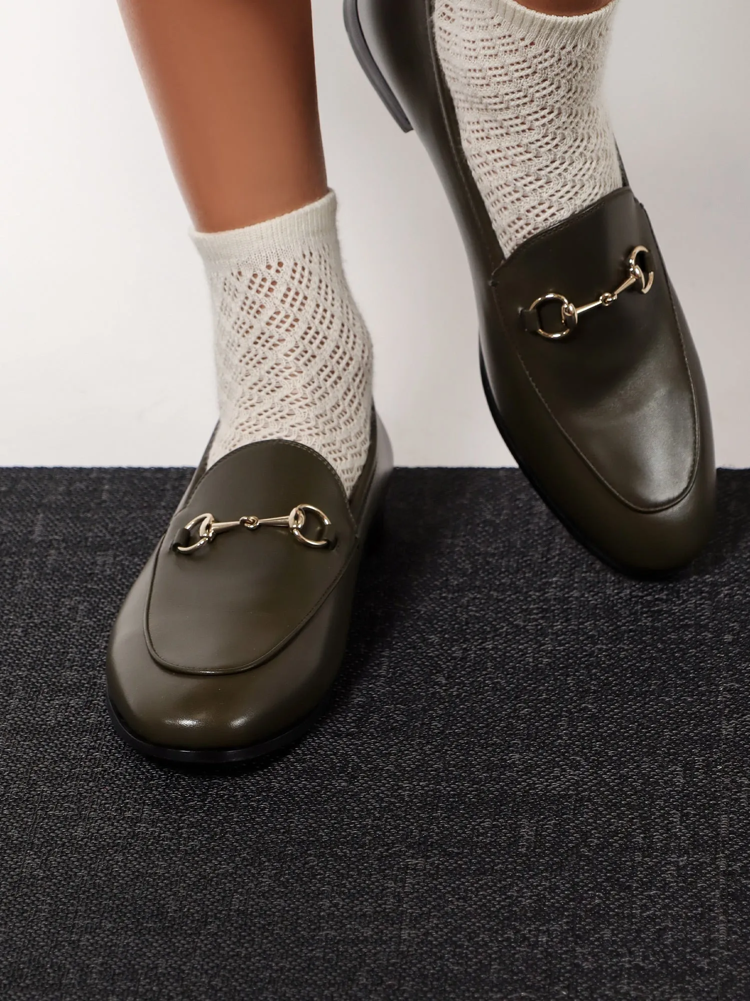 Gucci Jordaan Leather Loafer