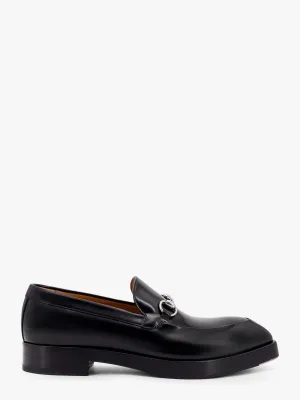 Gucci Leather Loafers With Horsebit