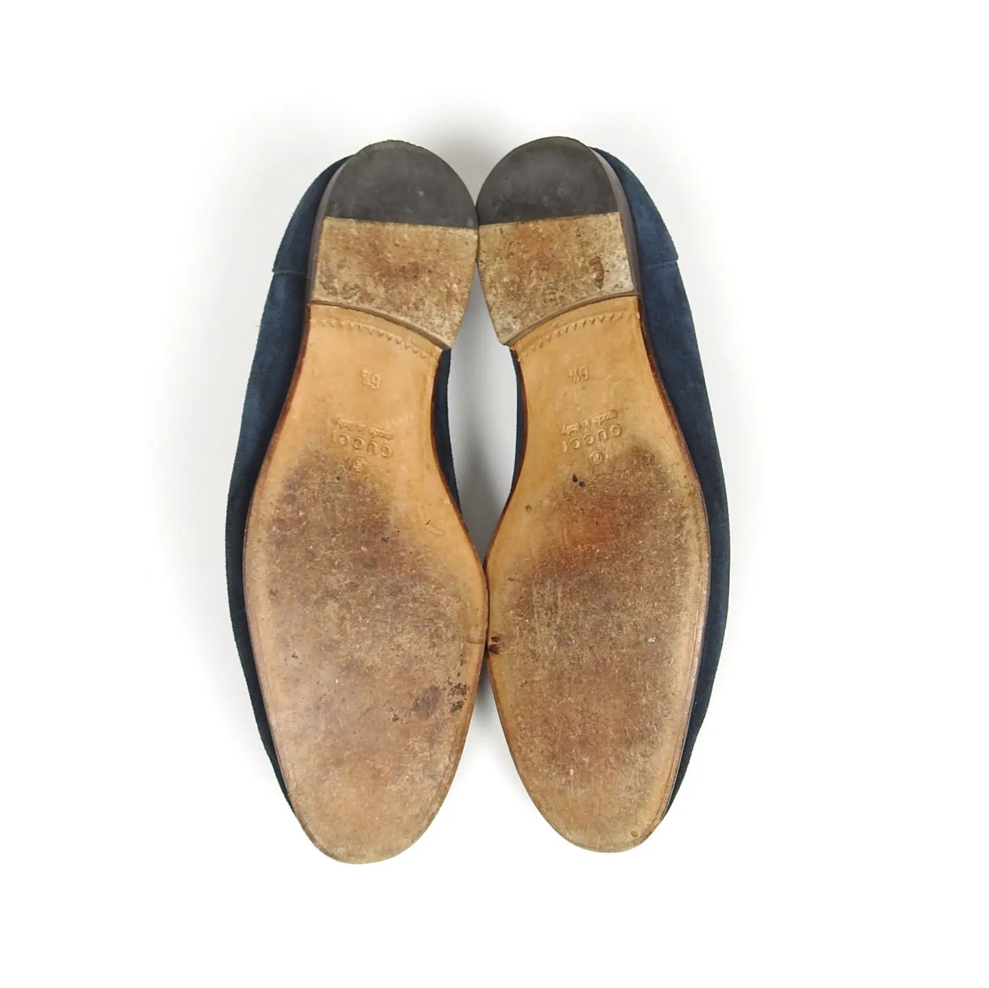 Gucci Suede Horsebit Loafer Size 7.5