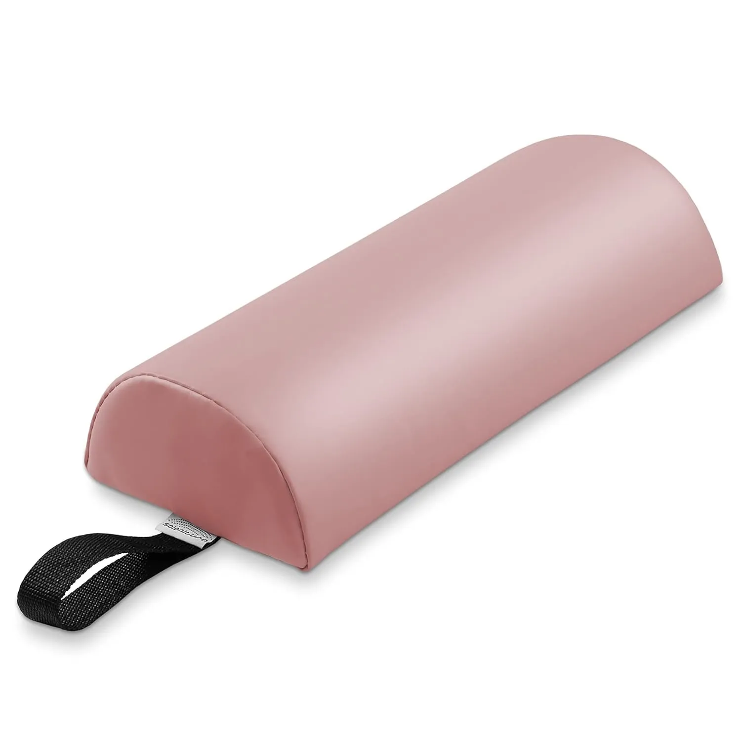 Half round Neck Massage Table Bolster Pillow Pad - 13 X 6 X 3 Inch - Black