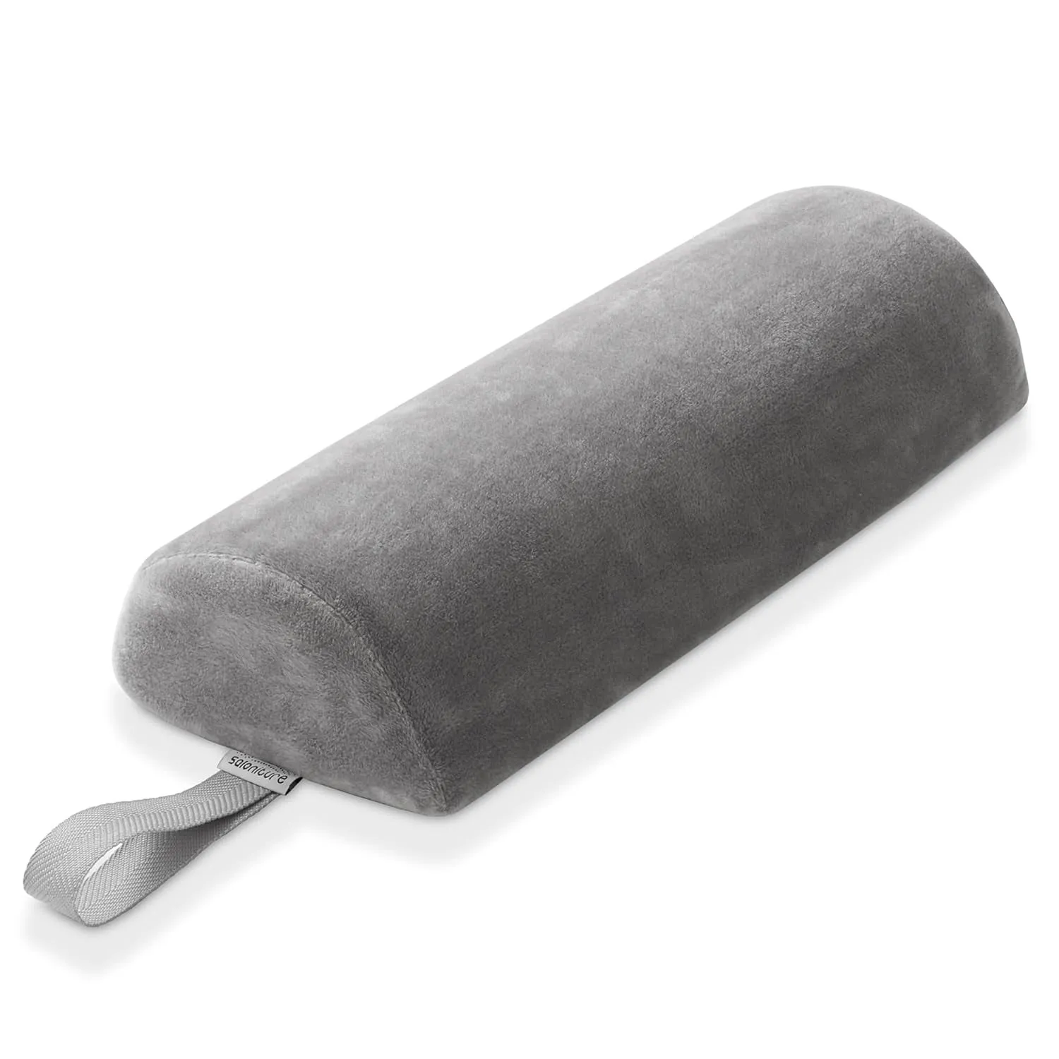 Half round Neck Massage Table Bolster Pillow Pad - 13 X 6 X 3 Inch - Black