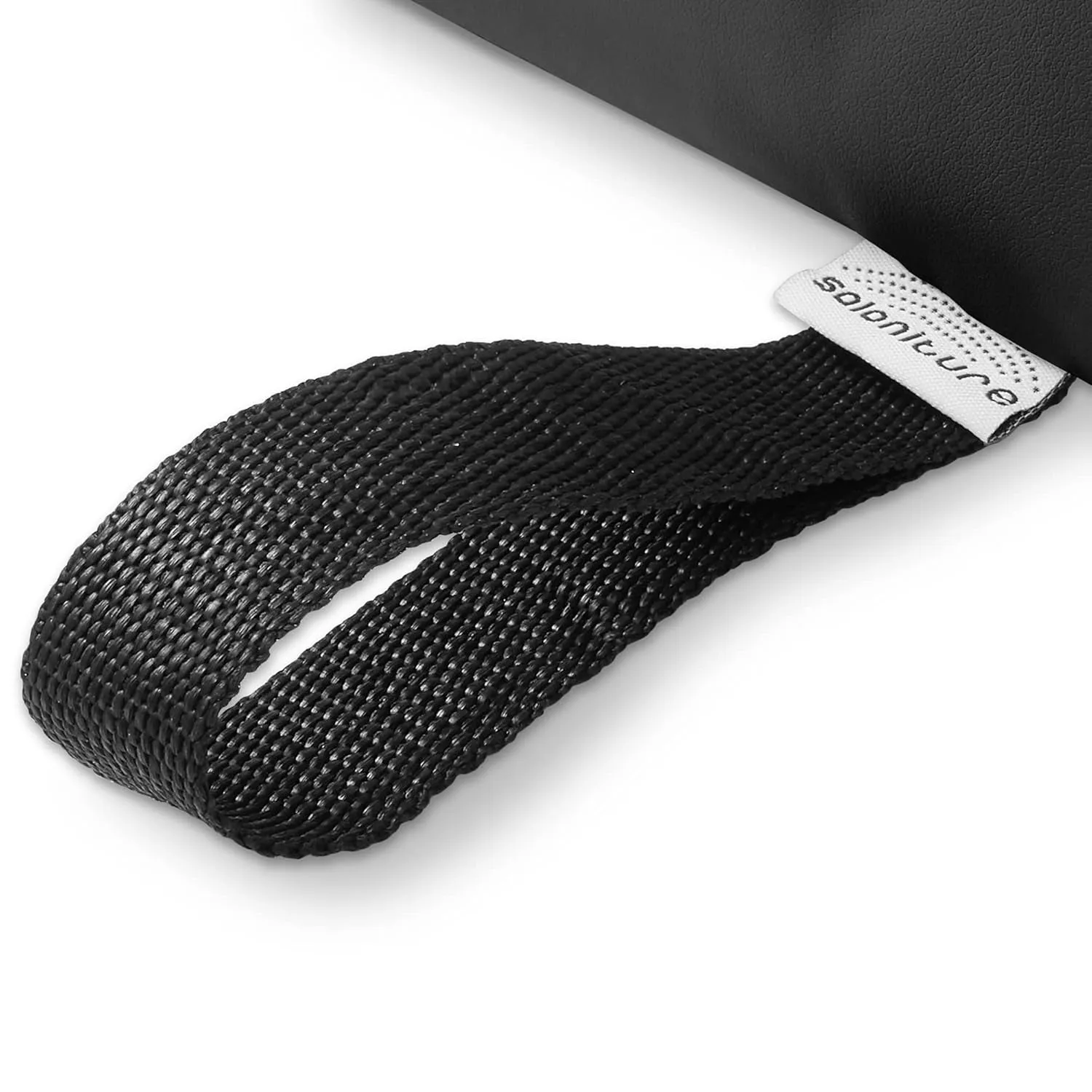 Half round Neck Massage Table Bolster Pillow Pad - 13 X 6 X 3 Inch - Black