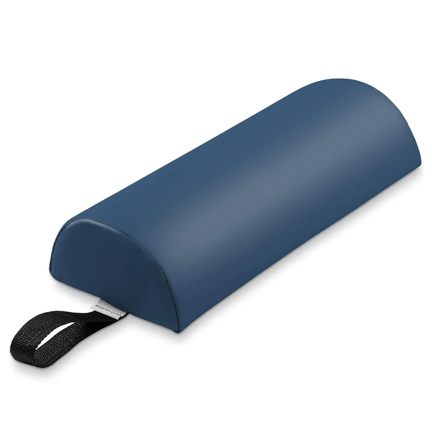Half round Neck Massage Table Bolster Pillow Pad - 13 X 6 X 3 Inch - Black