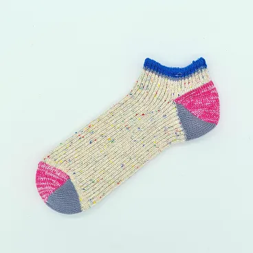 Heel Switching Sneaker Socks- Cotton Hemp Blend - Multiple Colours