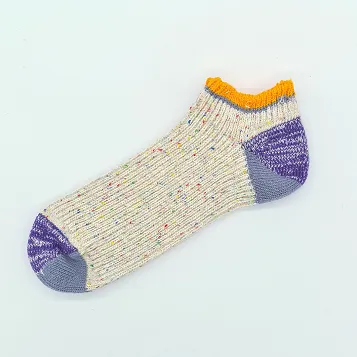 Heel Switching Sneaker Socks- Cotton Hemp Blend - Multiple Colours