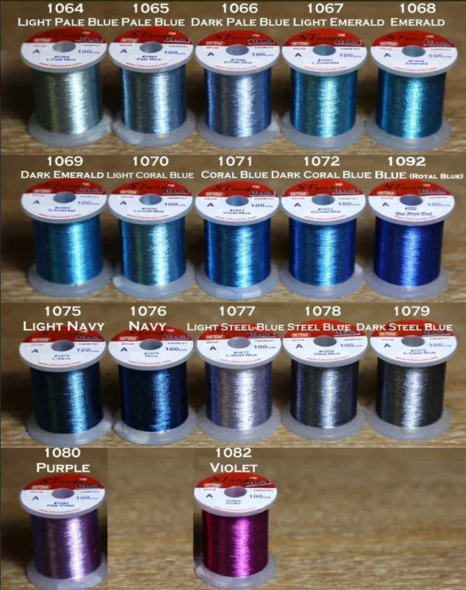 Hitena Thread - Metallic Vivid (100-yard spool)