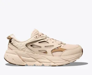 HOKA Unisex's Clifton Athletics - Vanilla/Wheat