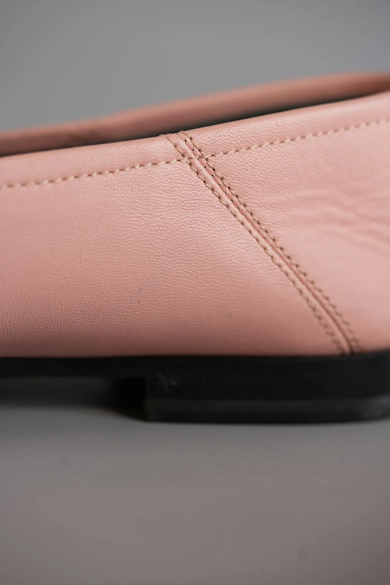 Horsebit Loafer in Pink Leather Size 40 EU (28cm)