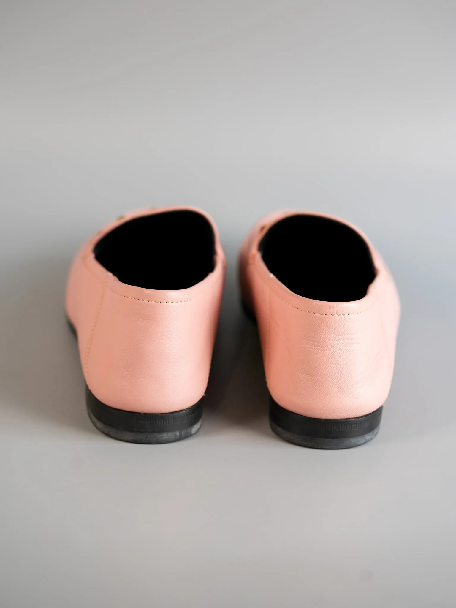 Horsebit Loafer in Pink Leather Size 40 EU (28cm)