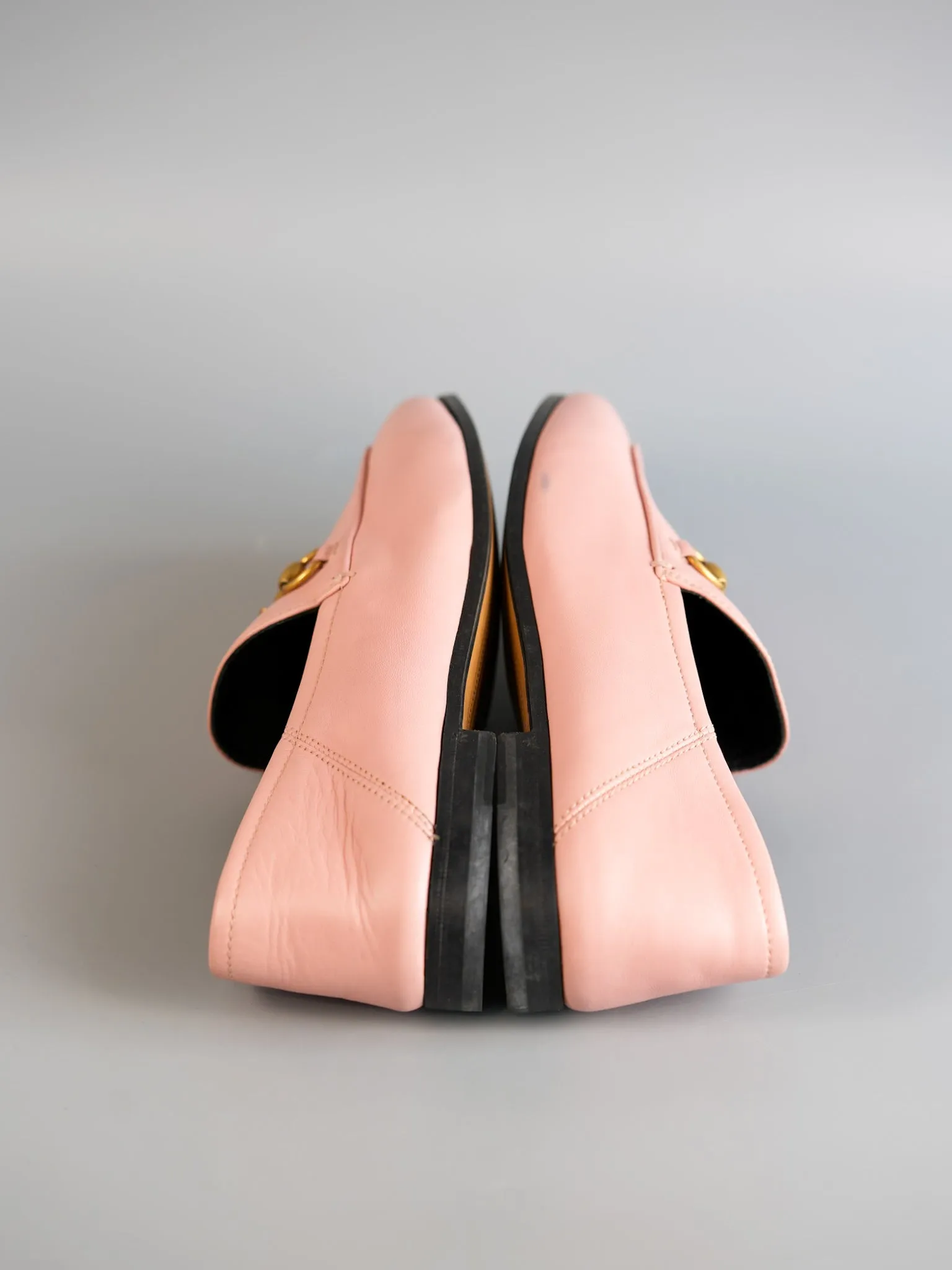Horsebit Loafer in Pink Leather Size 40 EU (28cm)