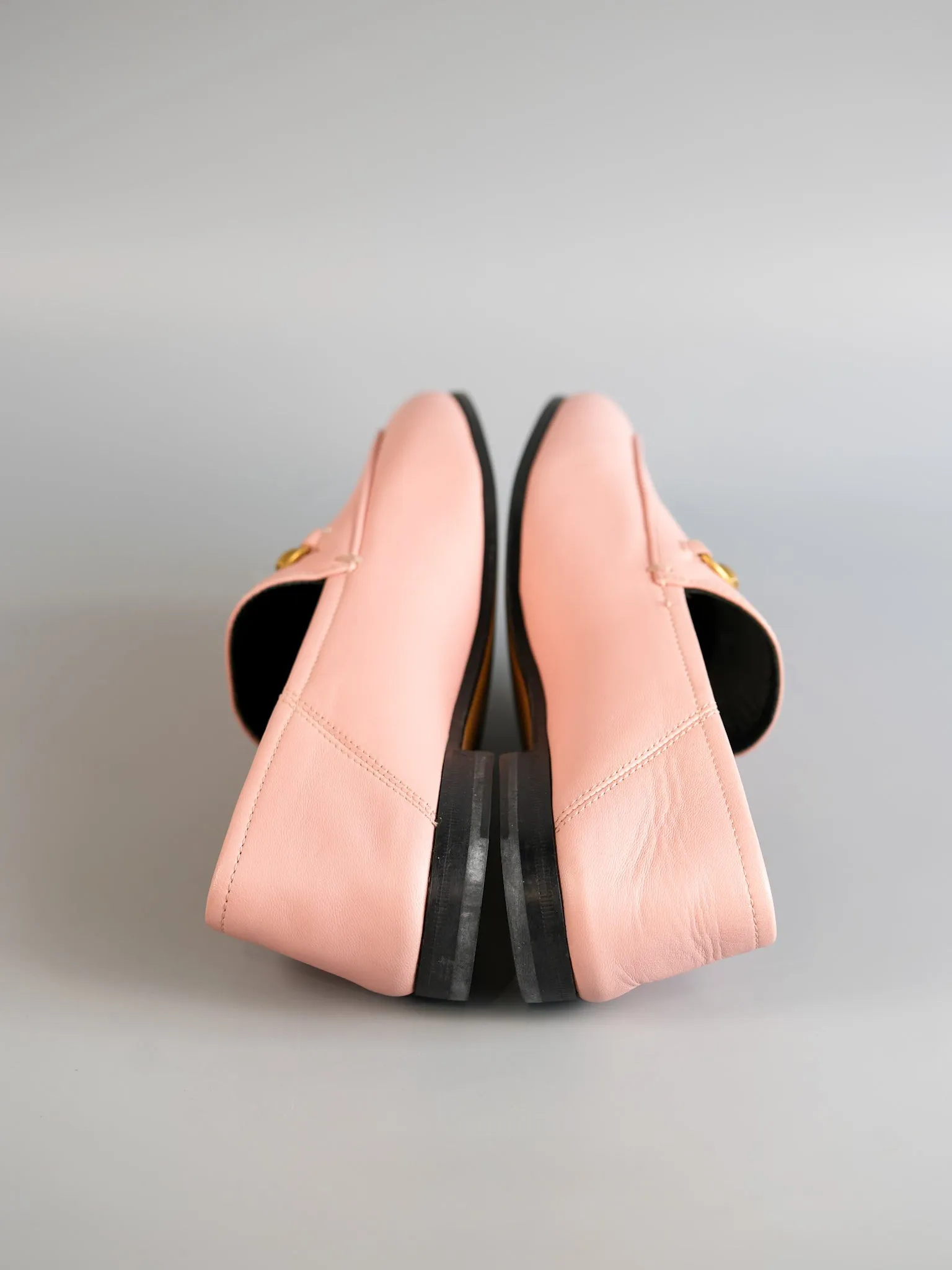 Horsebit Loafer in Pink Leather Size 40 EU (28cm)