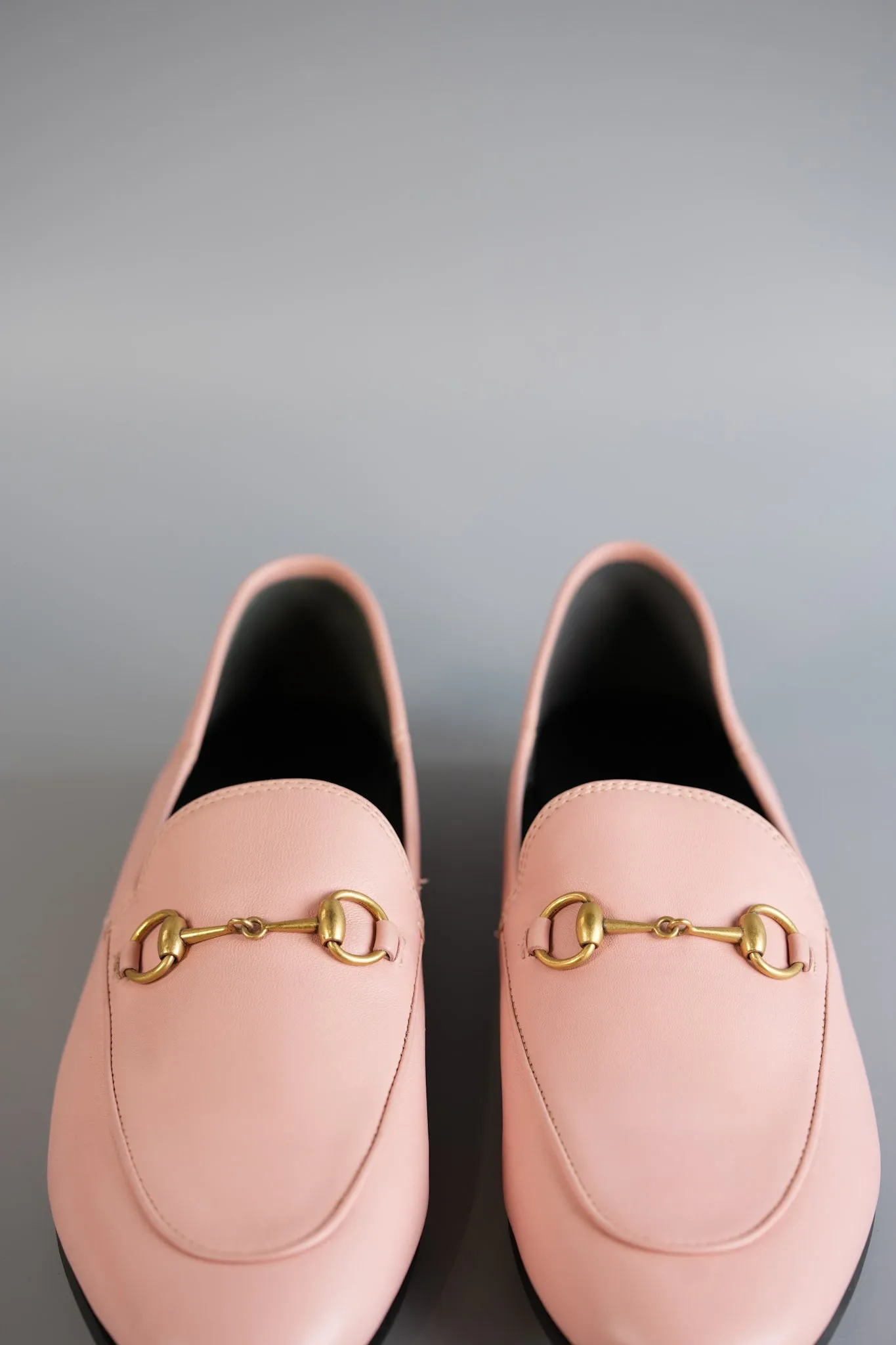 Horsebit Loafer in Pink Leather Size 40 EU (28cm)
