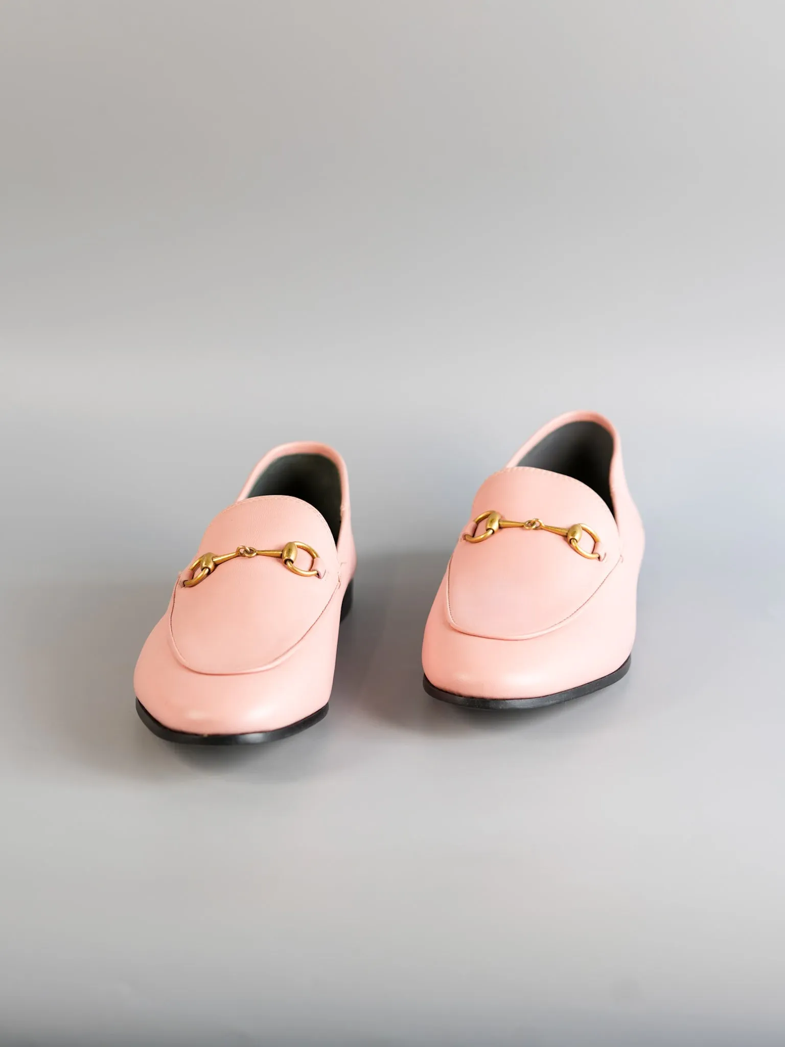 Horsebit Loafer in Pink Leather Size 40 EU (28cm)
