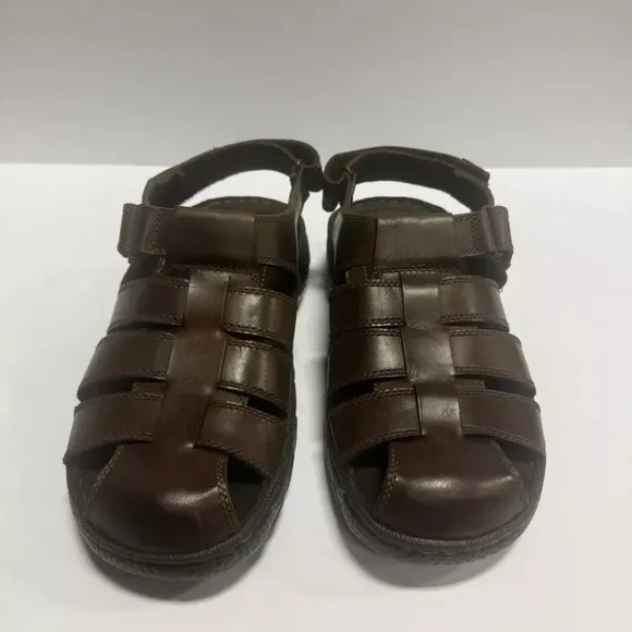 Hush Puppies Mens Ethan Fisherman Sandal Brown Size 9 M