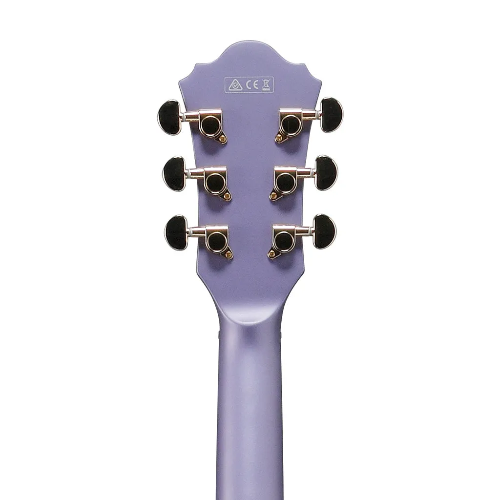 Ibanez Artcore AS73G-MPF Electric Guitar, Metallic Purple Flat