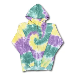 Ipanema Zipped Tie Dye Hoodie S