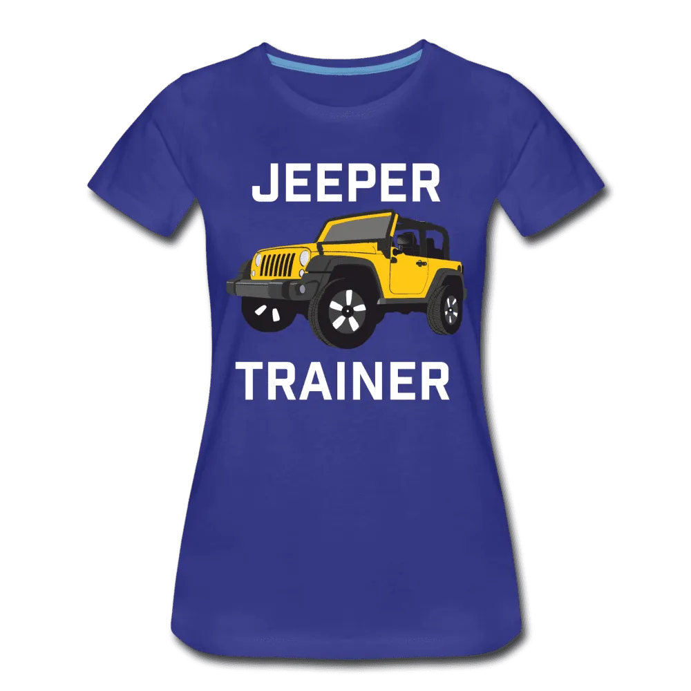 Jeeper Trainer Women’s Premium T-Shirt